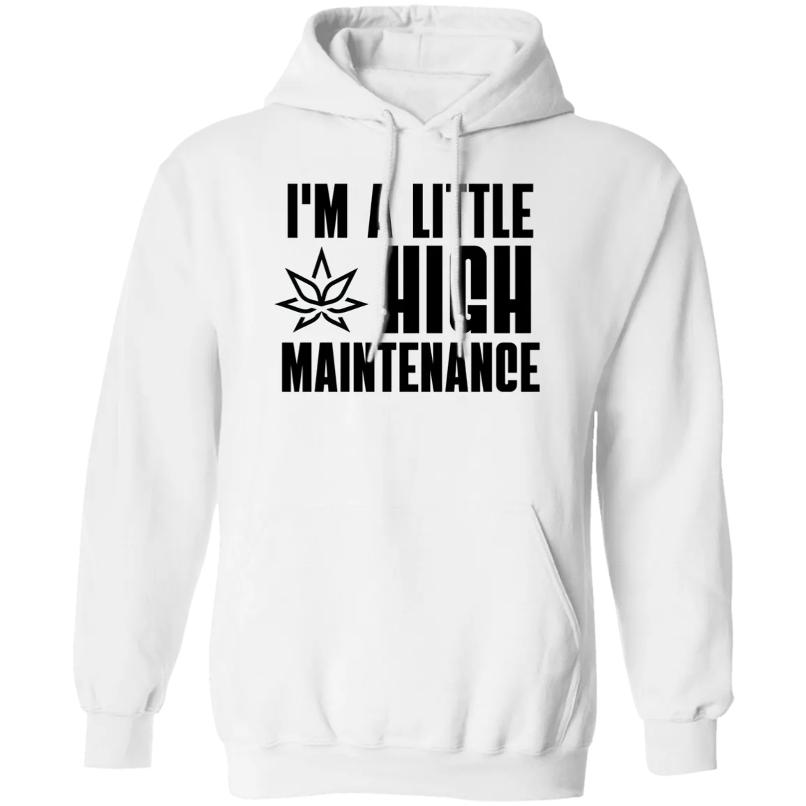 Maintenance /White Hoodie