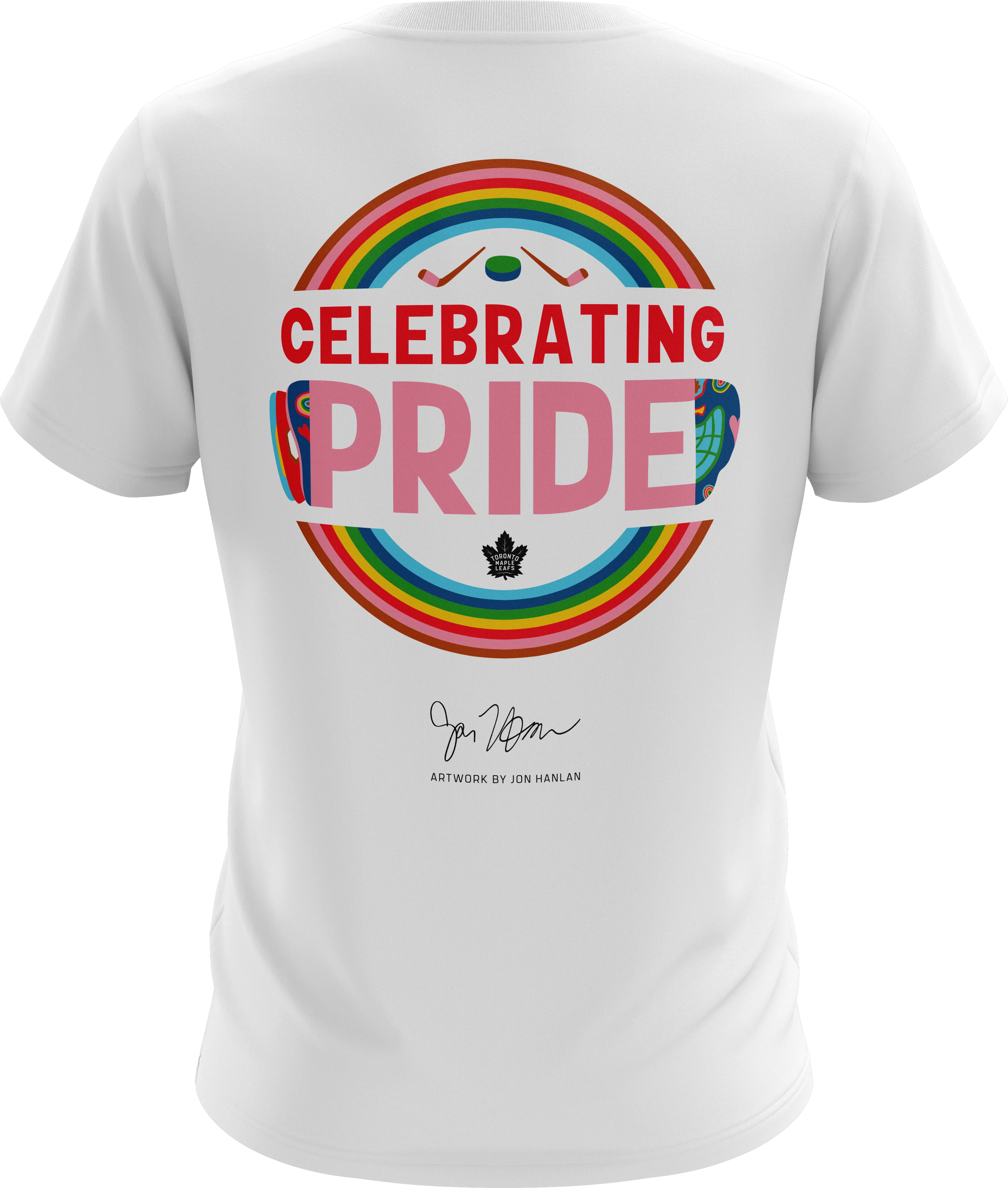 Maple Leafs Mitchell & Ness 2023 Celebrating Pride Tailored Fit Tee