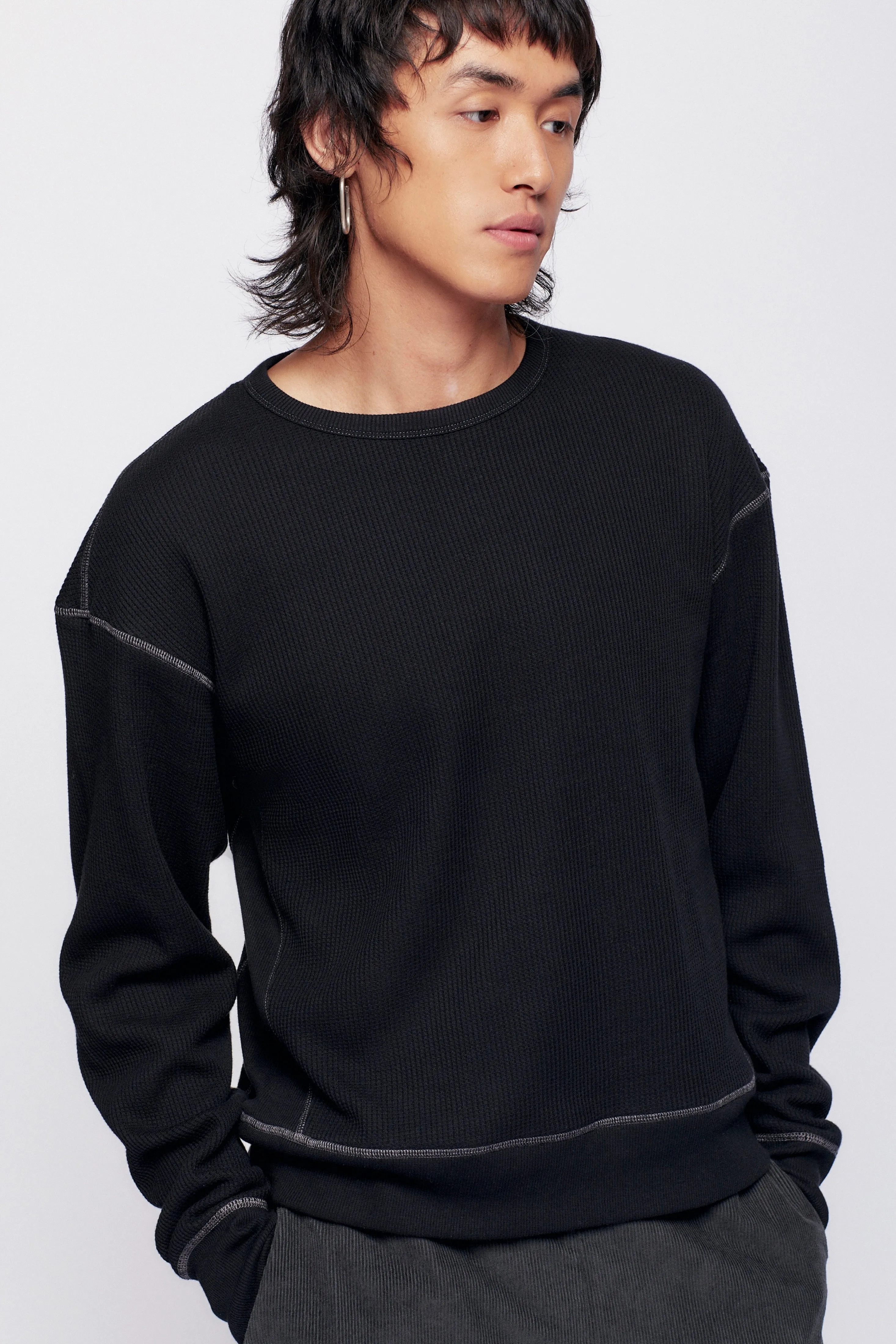 Men's Atlas Sweatshirt in Black