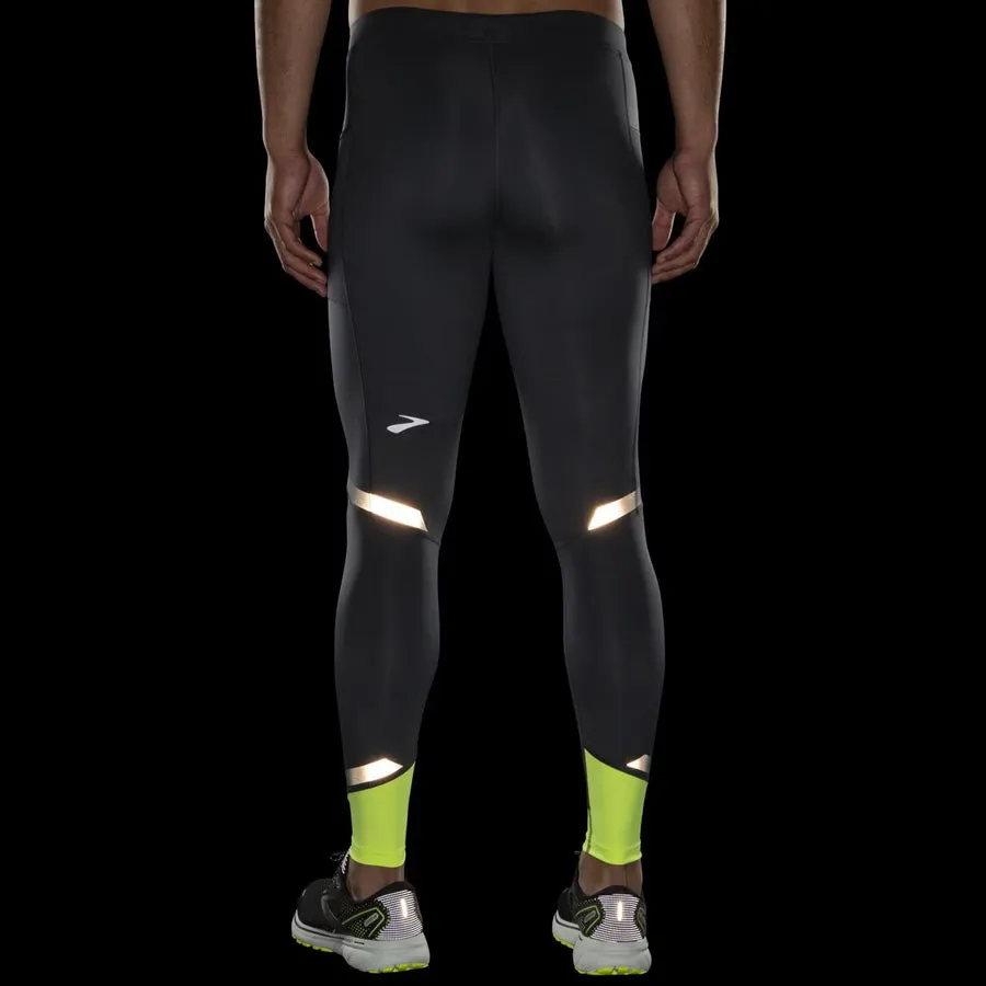 Men's Run Visible Thermal Tight (Asphalt/Nightlife)