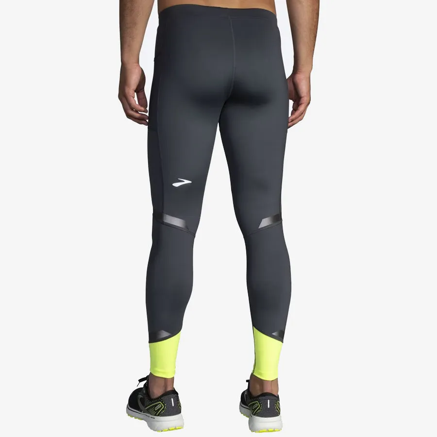 Men's Run Visible Thermal Tight (Asphalt/Nightlife)