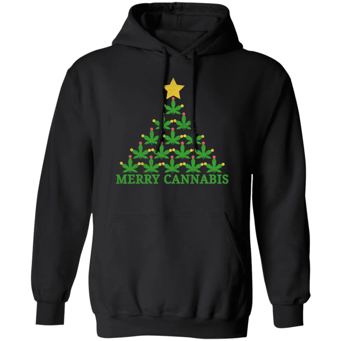 Merry Cannabis  Hoodie