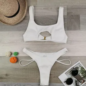 Micro High Cut Stylish Beachwear Set