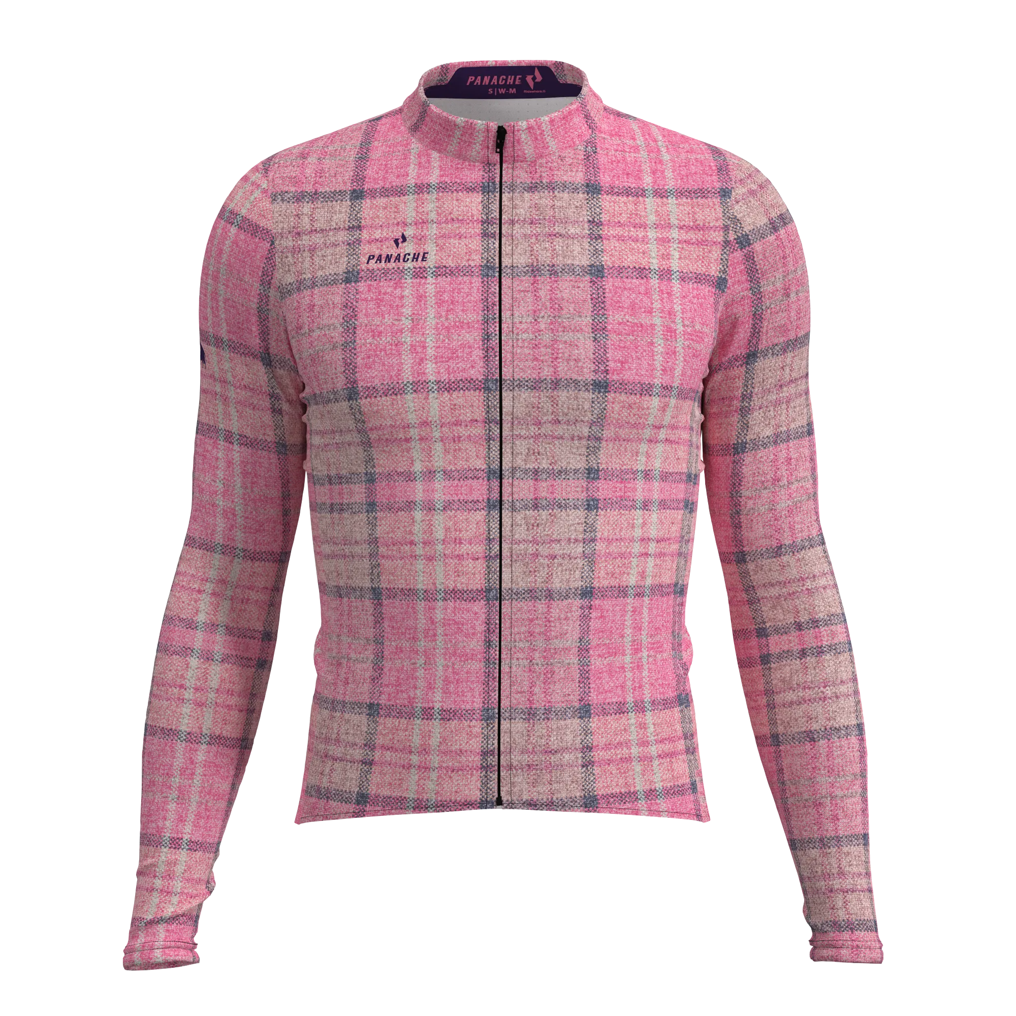 M's Pro THERMAL LS Jersey - Flannel Pink Print