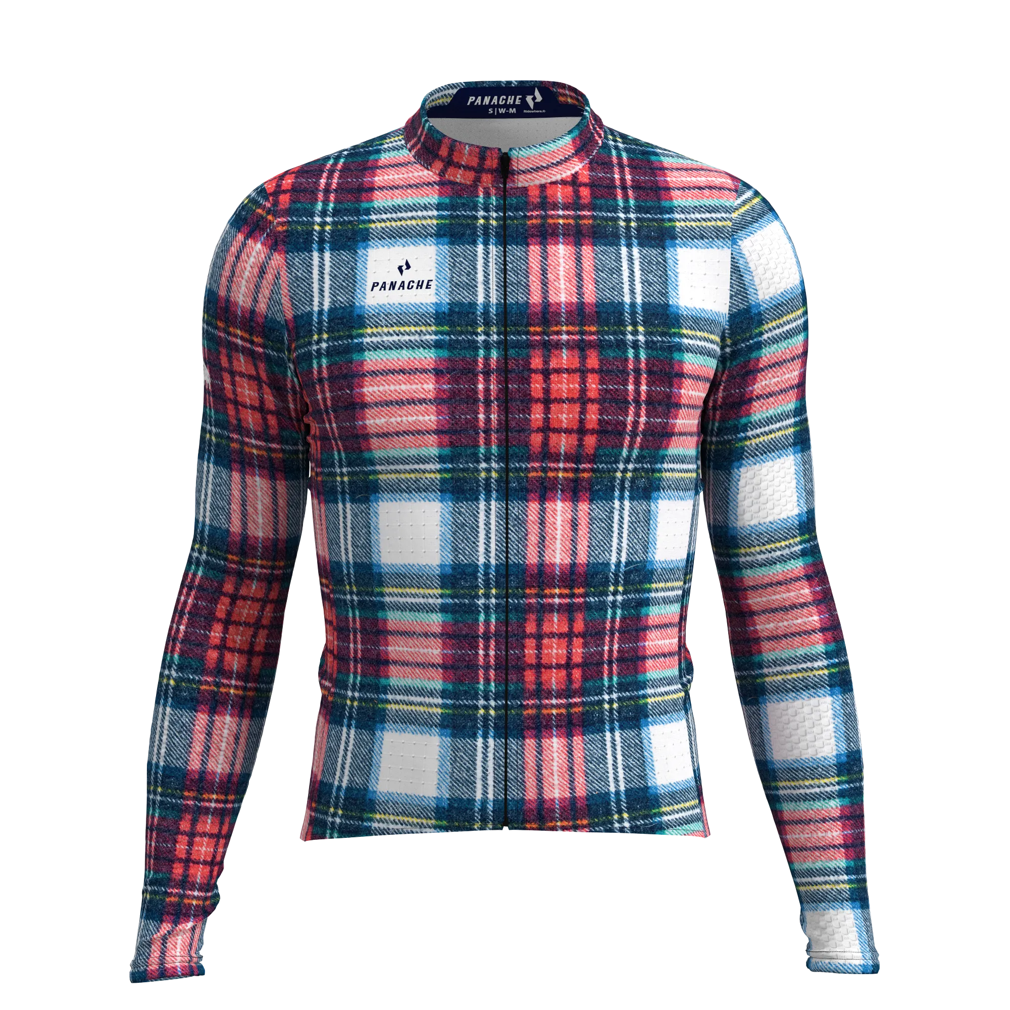 M's Pro THERMAL LS Jersey - Plaid Red