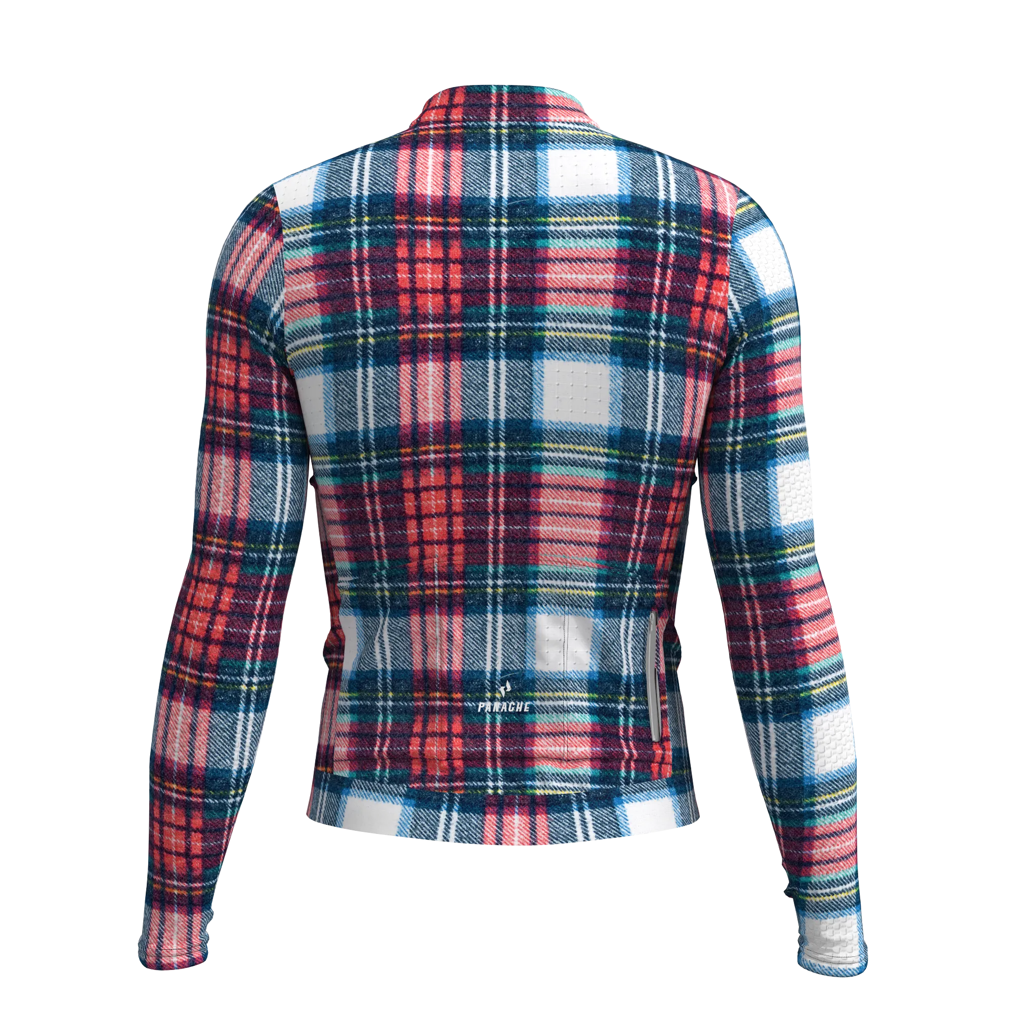 M's Pro THERMAL LS Jersey - Plaid Red