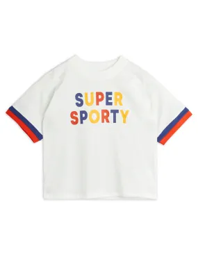 NEW Mini Rodini | Super sporty sp ss tee white