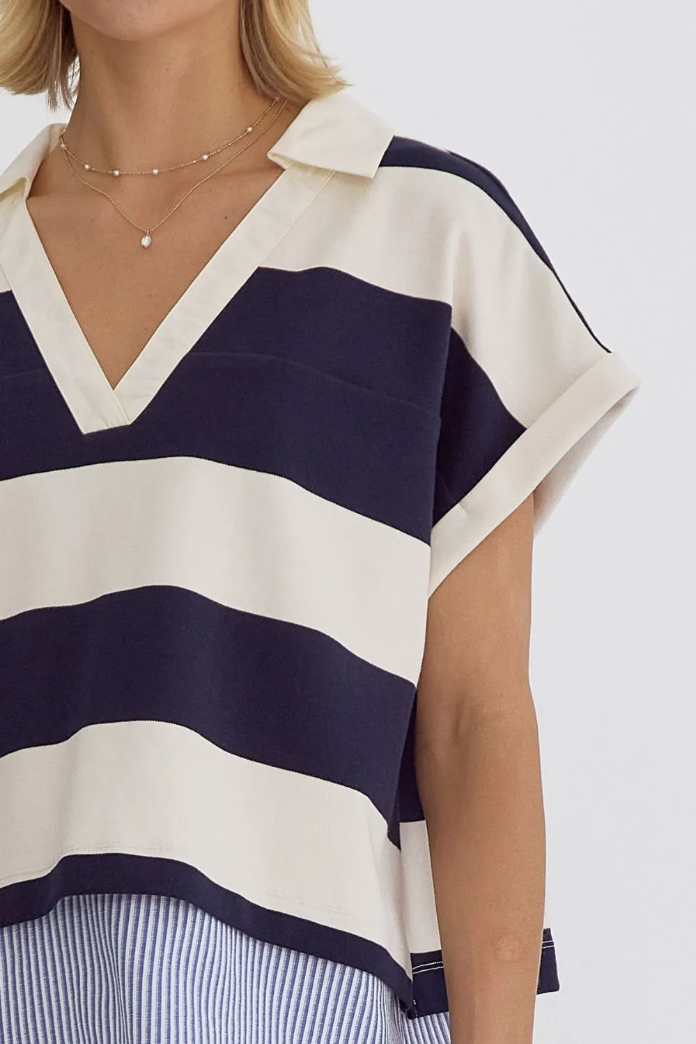 Newport Striped Top