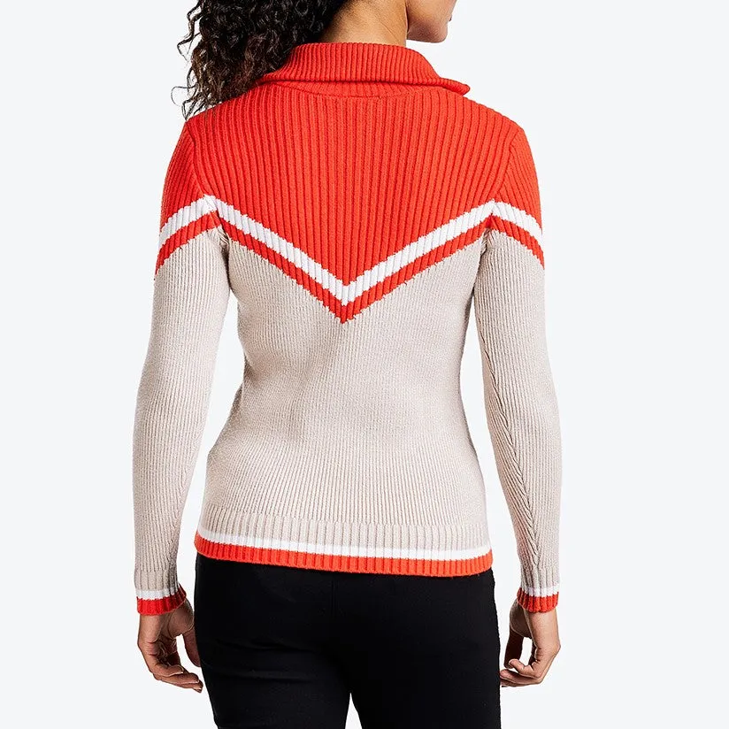 Nivo Sweater Mabelyn Persimmon