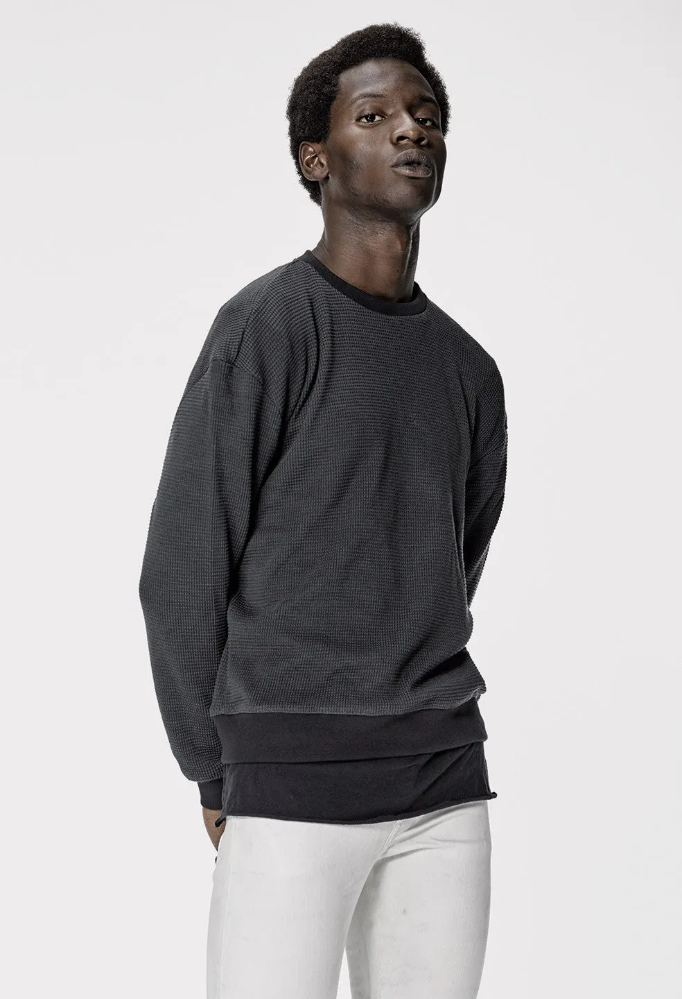 Oversized Thermal Crew / Slate