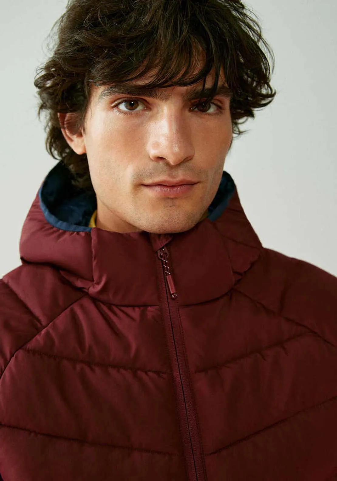 Padded thermal jacket - Wine