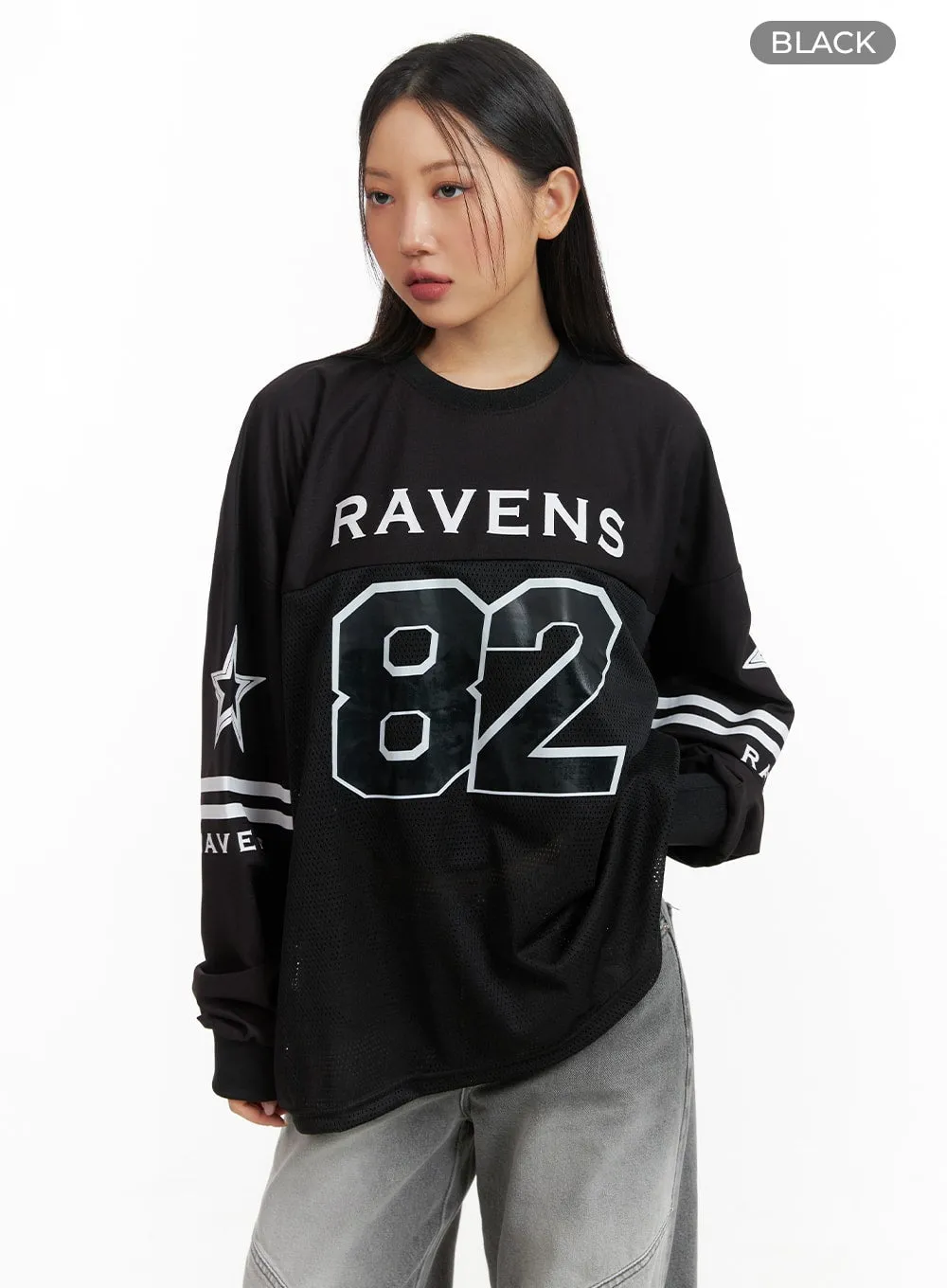 Ravens 82 Sporty Jersey Long Sleeve (Unisex) CM419