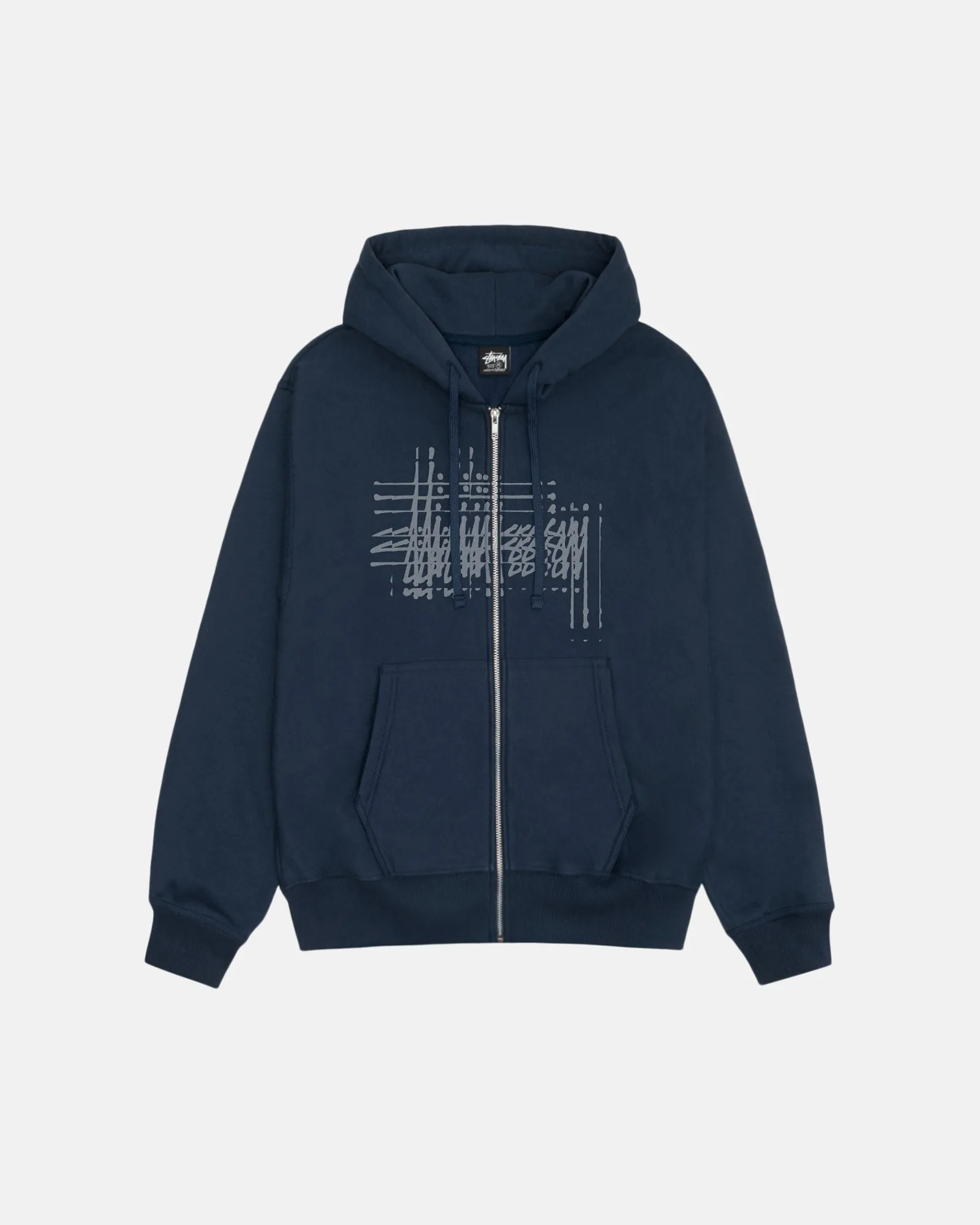 REFRACTED ZIP HOODIE