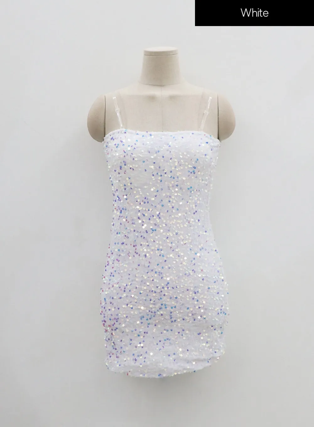 Sleeveless Sequins Mini Dress IO12