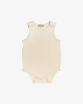 sleeveless trim bodysuit