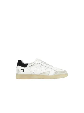 Sporty Low Leather - White Black