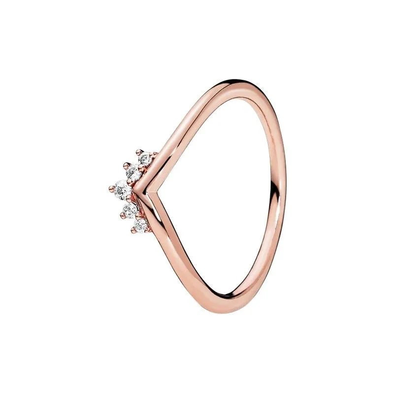 Sterling Silver Stylish Sparkling Ring For Women