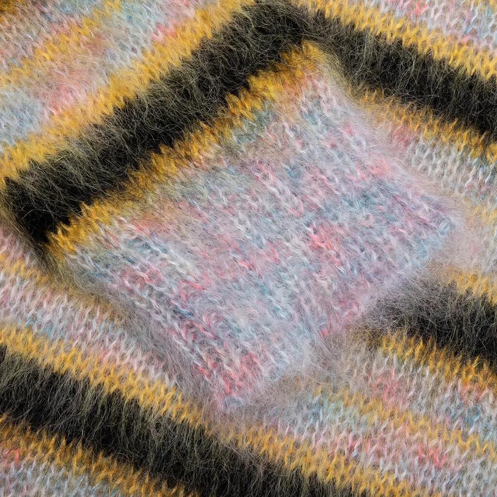 Striped Mohair Sweater - Multicolor