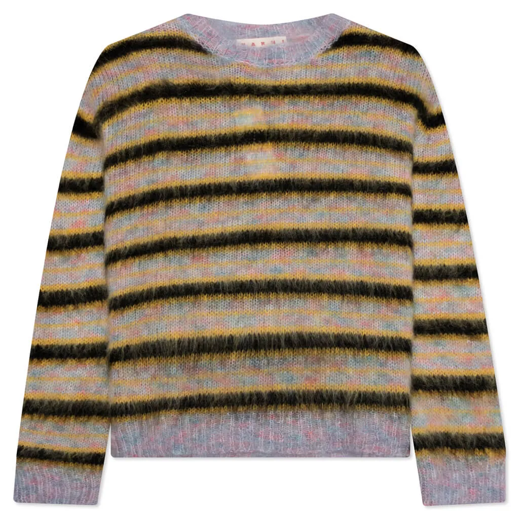 Striped Mohair Sweater - Multicolor