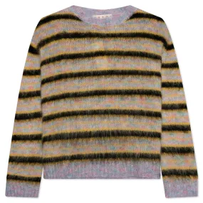 Striped Mohair Sweater - Multicolor