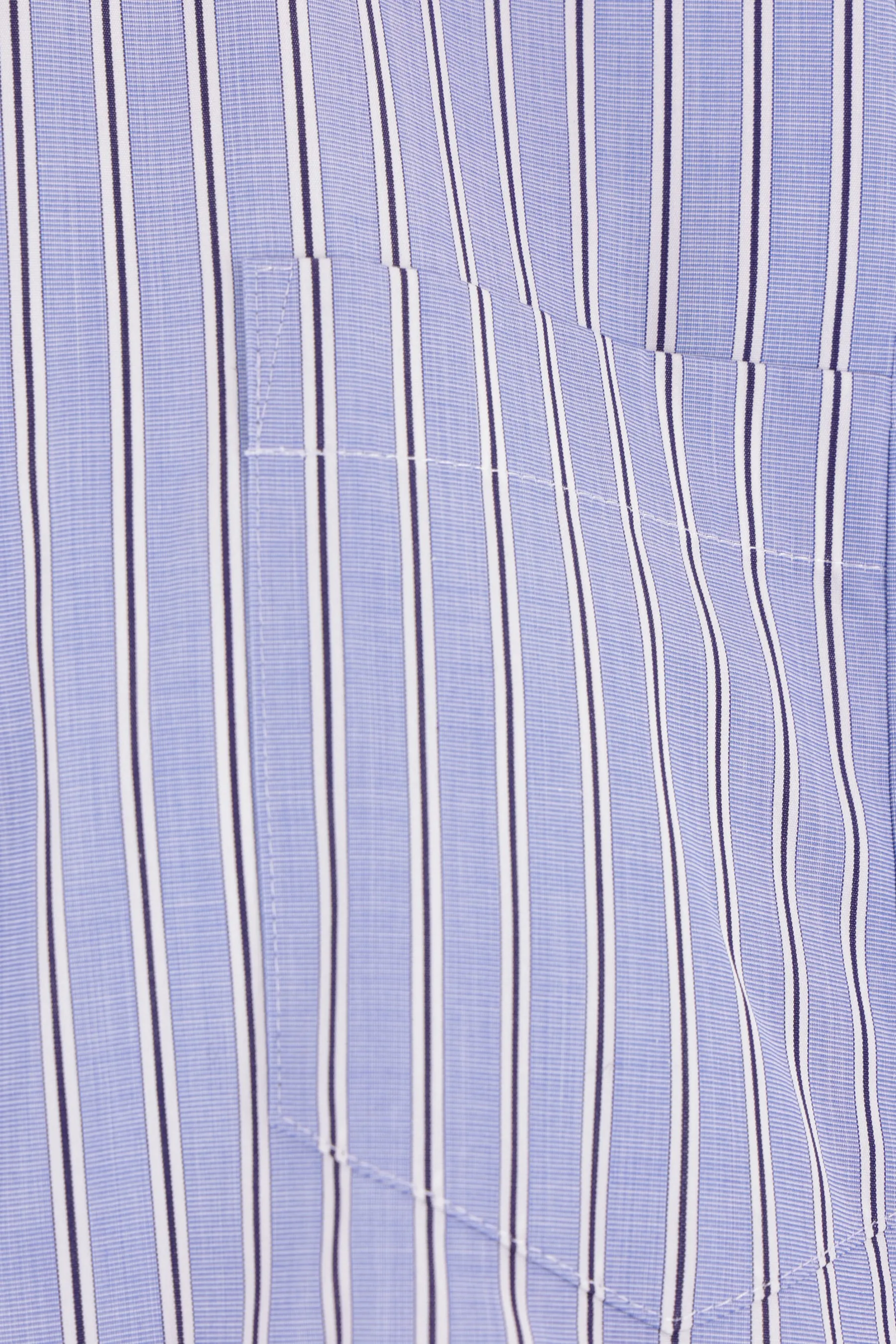 striped poplin shirt