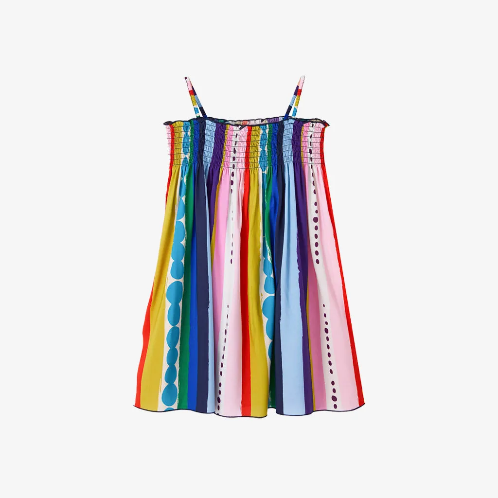 Striped Smocked Sundress