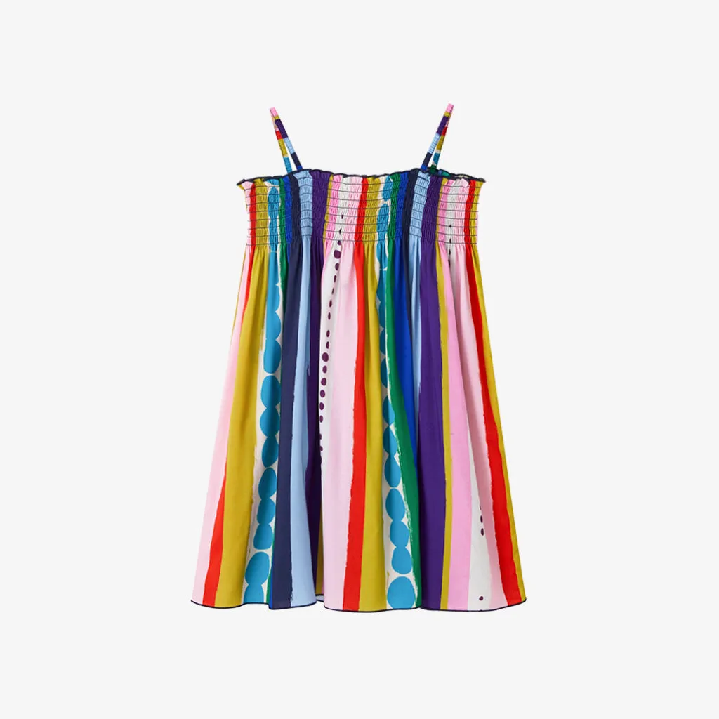 Striped Smocked Sundress