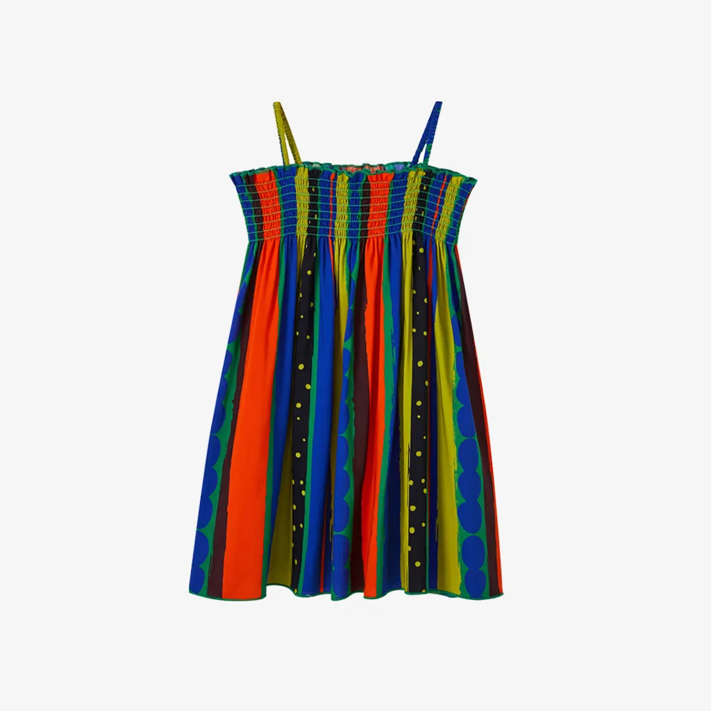 Striped Smocked Sundress