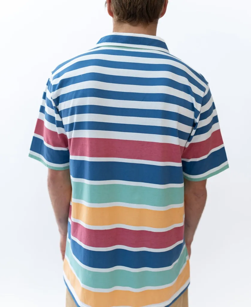 Taj Striped Polo | Stripe