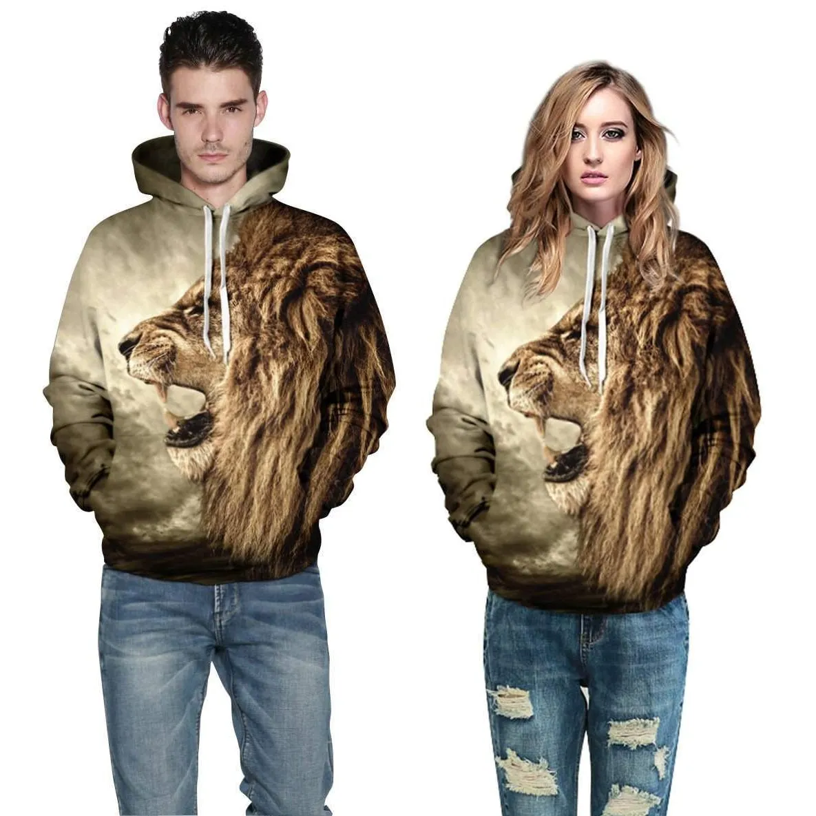 Unique Lion Hoodie