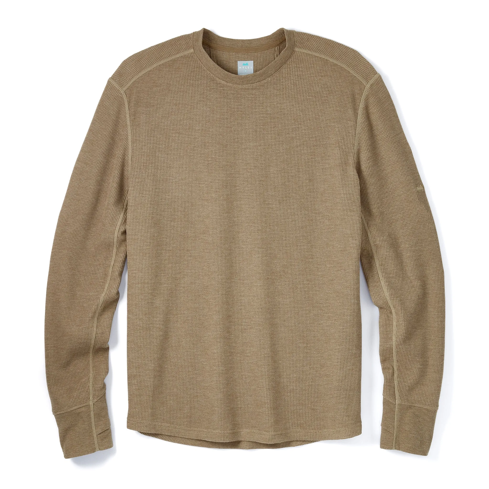 Weekend Thermal Crew in Dark Khaki