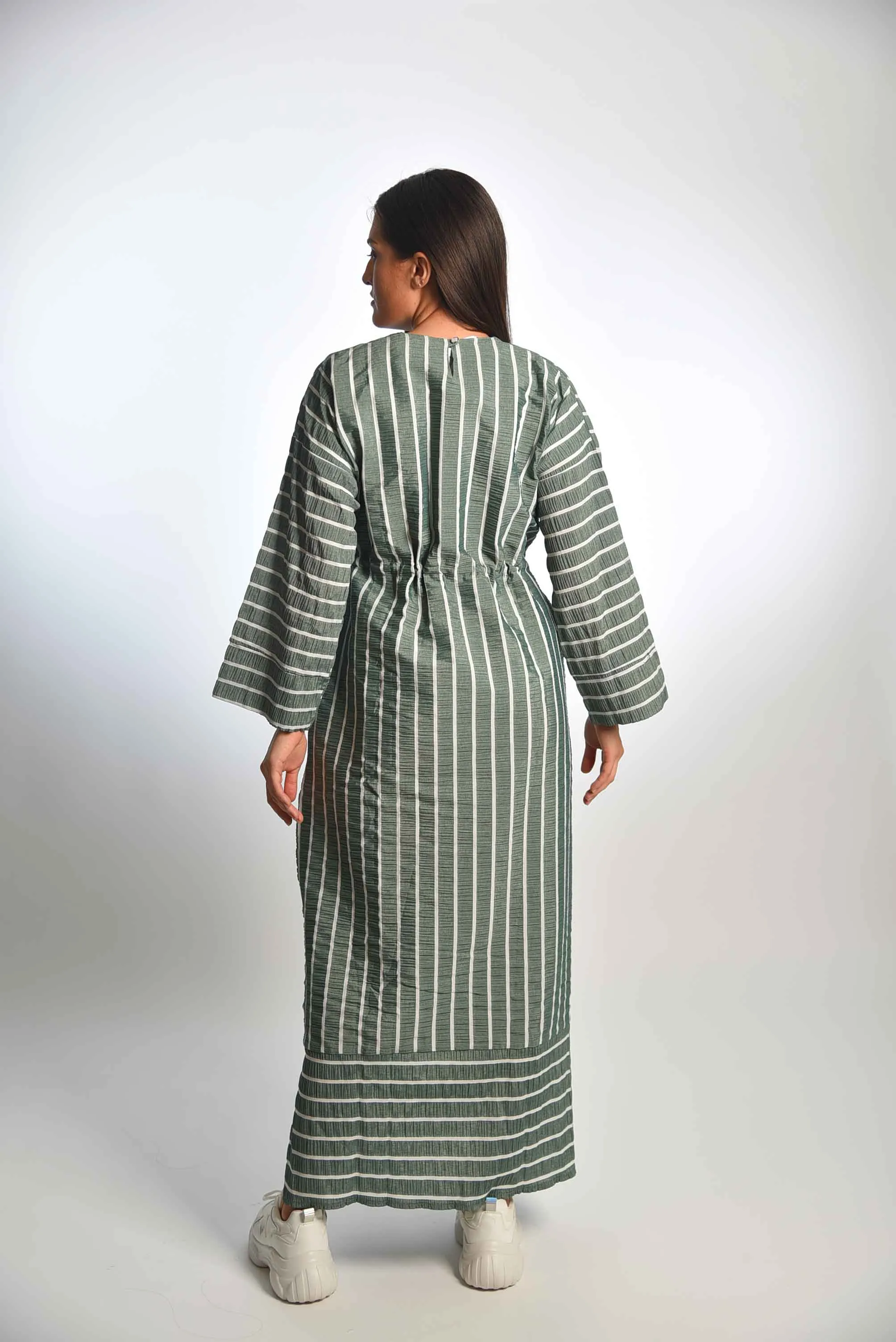 Woman’s Striped Dress